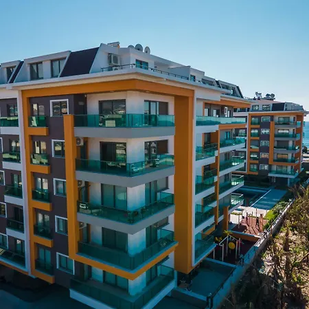 Apartamento 0013 Oxopia Seafront For Rent In Kestel, First Line To The Alanya