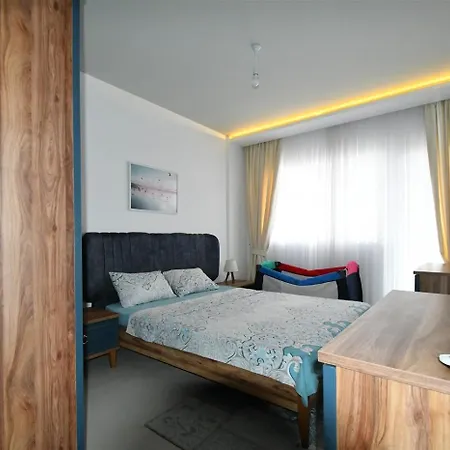 0013 Oxopia Seafront For Rent In Kestel, First Line To The Апартаменты *