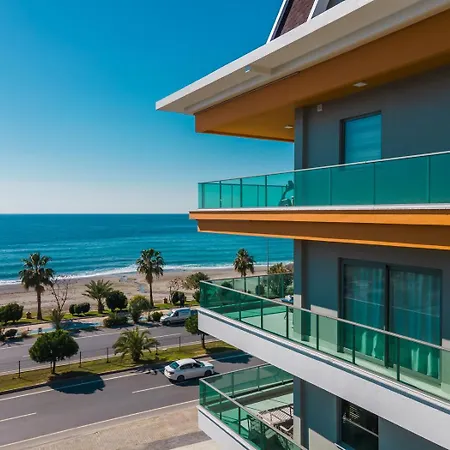 Апартаменты 0013 Oxopia Seafront For Rent In Kestel, First Line To The Алания